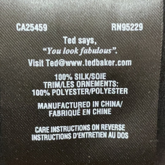 Ted Baker SILK Dress - Picture 13 of 13